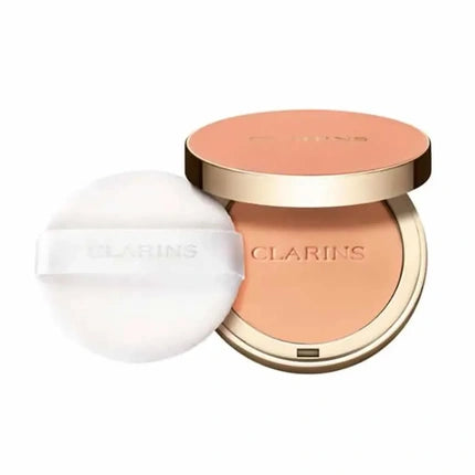 Clarins Ever Matte Compact Powder 04 Medium, 10g Matte Finish Pressed Face Powder