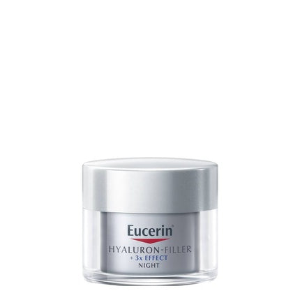 Eucerin Hyaluron-Filler Night Cream, 50ml Anti-Ageing Overnight Face Moisturiser with Hyaluronic Acid