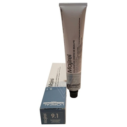 L'Oréal Professionnel Majirel 9.1 Very Light Ash Blonde Permanent Hair Colour, 50ml