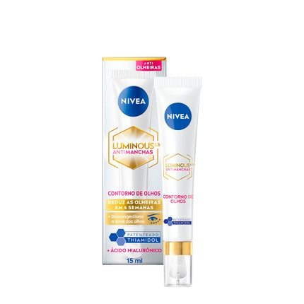 Nivea Luminous630 Anti-Dark Circle Eye Treatment, 15ml - Brightening Eye Cream for Dark Circles & Radiant-Looking Eye Contour