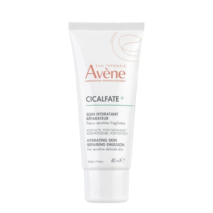 Avène Cicalfate Hydrating Skin Repairing Emulsion, 40ml Soothing Moisturiser for Sensitive Skin