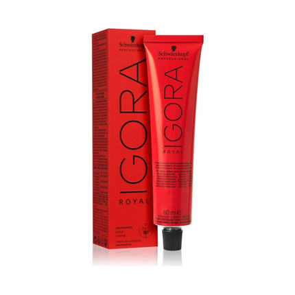 Schwarzkopf Professional Igora Royal 6-29 Dark Blonde Ash Violet Permanent Hair Color Cream, 60ml – Professional Hair Colour for Cool Smoky Blonde Results
