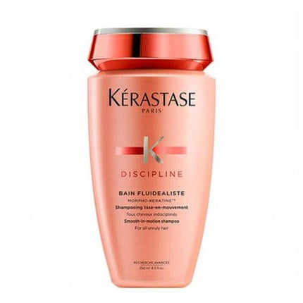 Kerastase Discipline Bain Fluidealiste Smoothing Shampoo, 250ml | Professional Anti-Frizz Shampoo