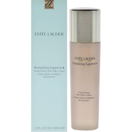Estée Lauder Revitalizing Supreme+ Youth Power Soft Milky Lotion for Women - Lightweight Hydrating Face Lotion