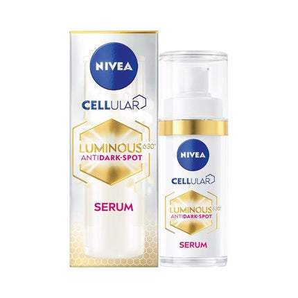 Nivea Cellular LUMINOUS630 Anti-Dark Spot Advanced Treatment Serum, 30ml Brightening Face Serum for Women