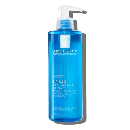 La Roche-Posay Lipikar Gel Lavant Soothing & Protective Shower Gel, 400ml for Face & Body