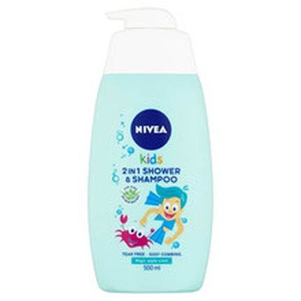 Nivea Baby 2 in 1 Shower Gel & Shampoo with Apple Scent Gentle Hair & Body Wash
