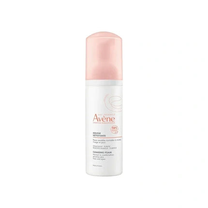 Avène Cleansing Foam Makeup Remover, 150ml Gentle Foaming Cleanser for Normal to Combination Sensitive Skin