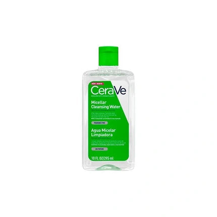 CeraVe Hydrating Micellar Cleansing Water, 295ml – Gentle No-Rinse Makeup Remover & Facial Cleanser with Ceramides