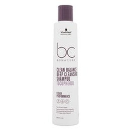 Schwarzkopf Professional BC Bonacure Clean Balance Deep Cleansing Shampoo, 1000ml Clarifying Shampoo