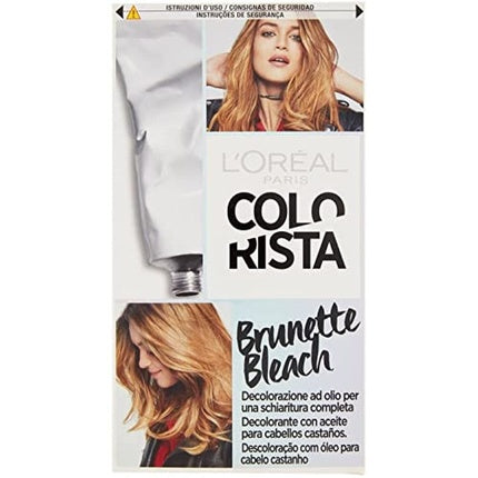 L'Oréal Paris Colorista Effect Brunette Bleach for Decoloration, 176ml – Hair Lightening Kit for Dark Brunette Hair