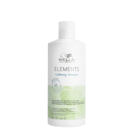 Wella Professionals Elements Calming Shampoo, 500ml Soothing Shampoo for Sensitive Scalp