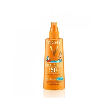 Vichy Capital Soleil SPF 50 Children's Sun Protection Spray, 200ml Broad Spectrum Sunscreen