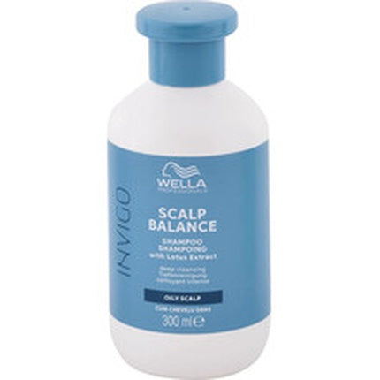 Wella Professionals Invigo Scalp Balance Deep Cleansing Shampoo, 300ml for Oily Scalp