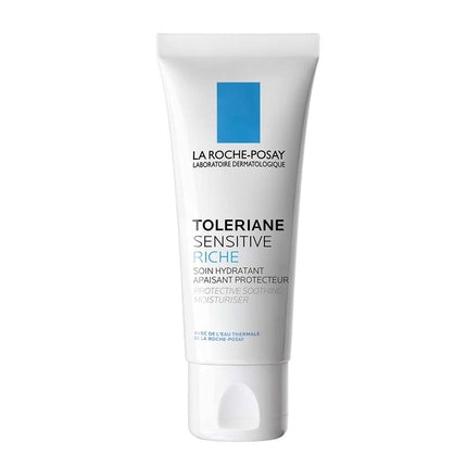 La Roche-Posay Toleriane Sensitive Rich Cream, 40ml – Nourishing Moisturising Face Cream for Dry & Sensitive Skin