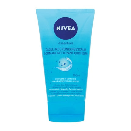 Nivea Essentials Daily Cleansing Scrub Gentle Exfoliating Face Scrub for Clear & Refreshed Skin