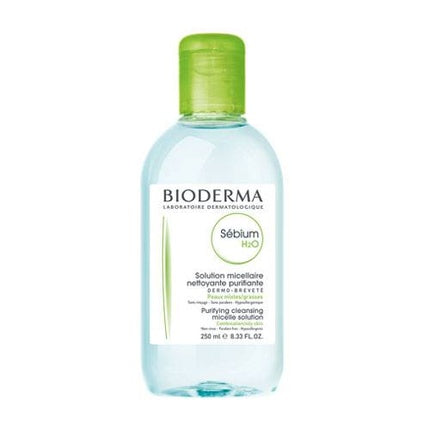 Bioderma Sébium H2O Micellar Solution, 250ml Cleansing Water for Oily & Combination Skin