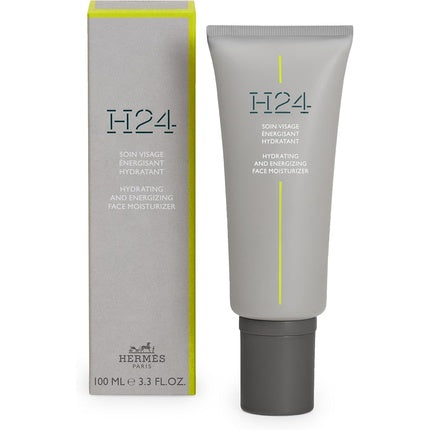 Hermès H24 Hydrating & Energizing Face Moisturiser, 100ml Daily Face Cream for Men