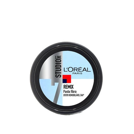 L'Oreal Paris Studio Line Remix Fiber Paste, 150ml Flexible Hold Texturizing Hair Styling Paste