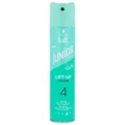 Schwarzkopf Junior Lift Up Volume Hairspray, 250ml Extra Strong Hold Volumizing Hair Spray