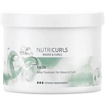 Wella Professionals Nutricurls Deep Treatment Hair Mask for Wavy & Curly Hair, 150ml