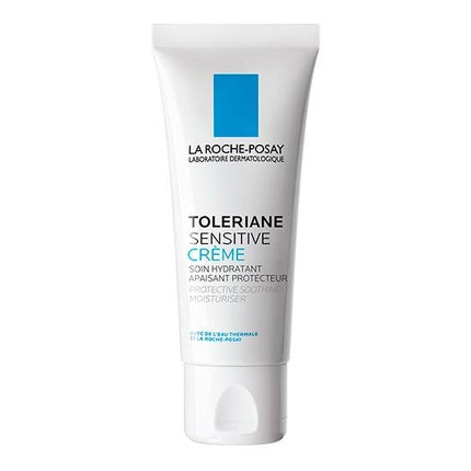 La Roche-Posay Toleriane Sensitive Cream, 40ml – Protective & Soothing Prebiotic Moisturiser for Sensitive Skin