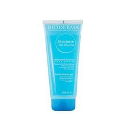 Bioderma Atoderm Gentle Shower Gel, 200ml - Soap-Free Nourishing Face & Body Cleanser for Dry Sensitive Skin