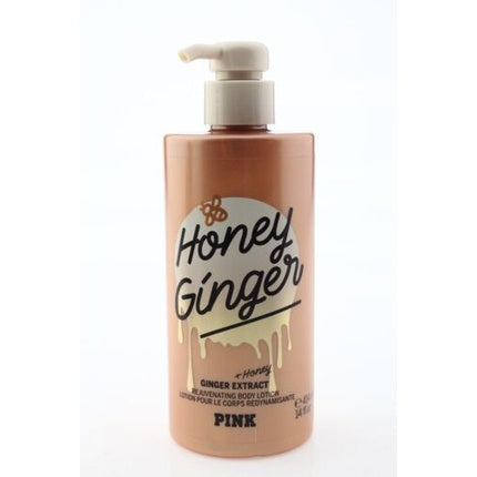 Victoria's Secret PINK Honey Ginger Rejuvenating Body Lotion 14 fl oz, 414ml | Nourishing Moisturizing Body Lotion