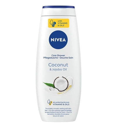 Nivea Coconut Shower Gel, 500ml | Moisturizing Body Wash with Coconut Scent