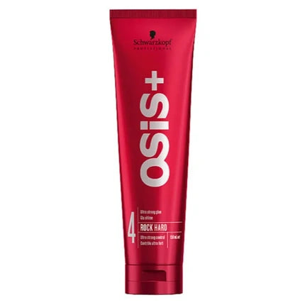 Schwarzkopf Professional Osis+ Rock Hard Ultra Strong Control Gel, 150ml Ultra Strong Hold Hair Styling Gel