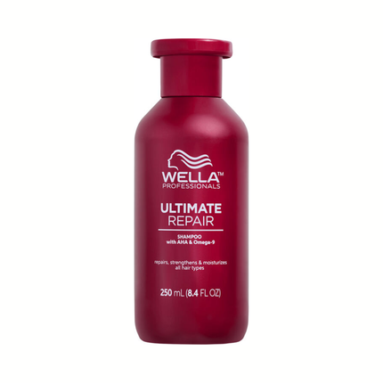 Wella Professionals Ultimate Repair Shampoo, 250ml Repairing Shampoo for Damaged Hair