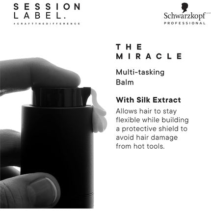 Schwarzkopf Professional Session Label The Multi-Tasking Balm Hair Styling & Finishing Balm, 150ml