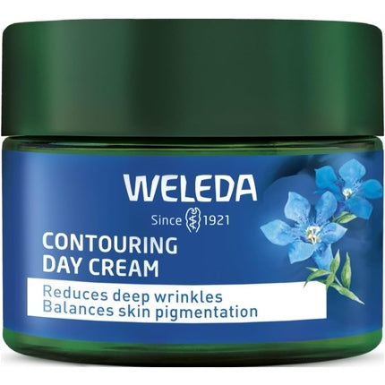 Weleda Blue Gentian & Edelweiss Contouring Day Cream Natural Moisturizing Face Cream | Daily Firming Moisturizer