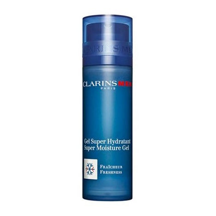 ClarinsMen Super Moisture Gel, 50ml Hydrating Face Gel for Men
