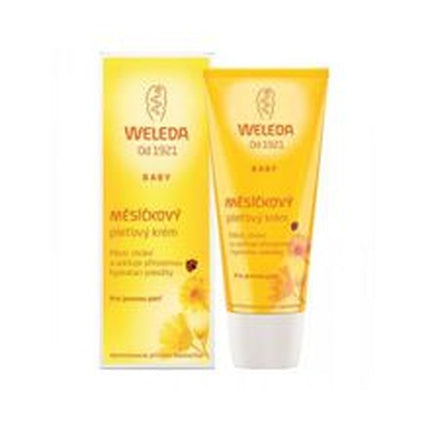 Weleda Calendula Face Cream, 50ml - Nourishing Daily Face Moisturiser for Dry & Sensitive Skin