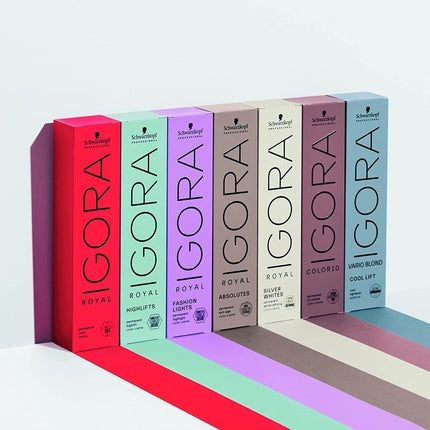 Schwarzkopf Professional Igora Royal 8-11 Light Blonde Cendre Plus Permanent Hair Color, 60ml