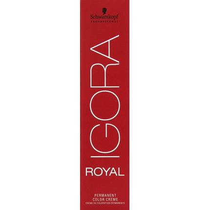 Schwarzkopf Professional Igora Royal 3-68 Dark Brown Chocolate Red Permanent Hair Color, 60ml