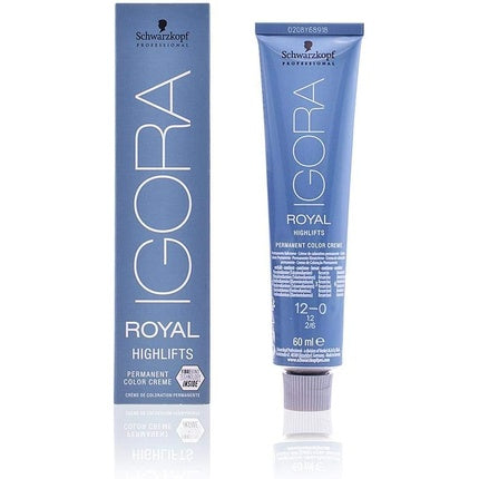 Schwarzkopf Professional Igora Royal Highlifts Permanent Hair Color Cream 12-0 Special Blonde, 60ml