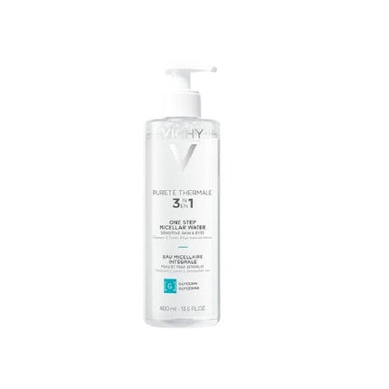Vichy Pureté Thermale Mineral Micellar Water, 400ml – Gentle Micellar Cleanser for Sensitive Skin