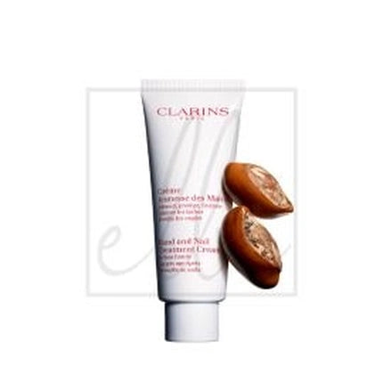 Clarins Hand and Nail Treatment Cream, 100ml – Moisturising Hand Cream for Soft Hands & Healthy-Looking Nails