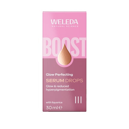 Weleda Serum Booster Drops Glow Radiant Skin Enhancer Facial Serum