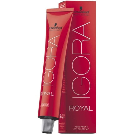 Schwarzkopf Professional Igora Royal 7-55 Medium Blonde Gold Extra Permanent Hair Color, 60ml