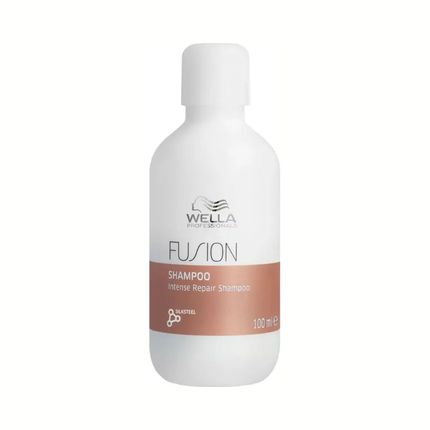 Wella Professionals Fusion Intense Repair Shampoo, 100ml Restorative Shampoo for Damaged Hair