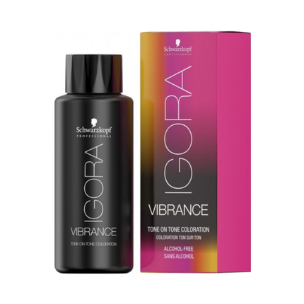 Schwarzkopf Professional IGORA Vibrance 8-19 Light Blonde Cendre Violet Demi-Permanent Hair Color, 60ml