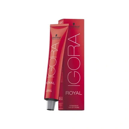 Schwarzkopf Professional IGORA Royal 6-68 Dark Blonde Chocolate Red Permanent Hair Colour, 60ml