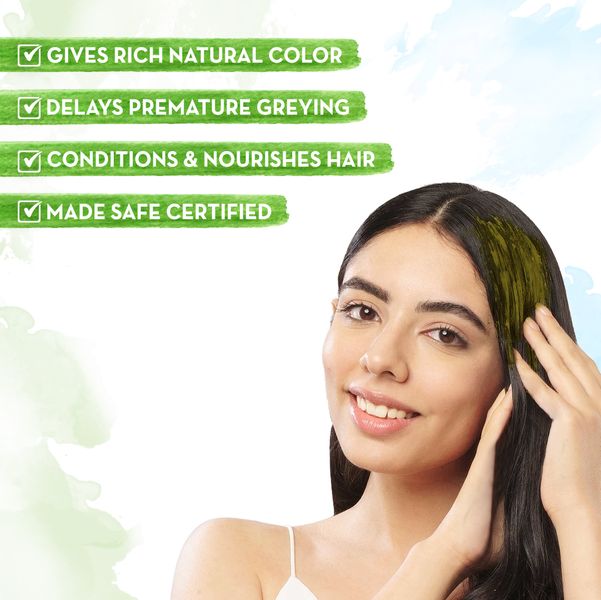Ready-to-Use Henna Paste by Mamaearth for All Hair Types