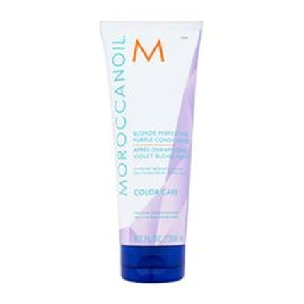Moroccanoil Blonde Perfecting Purple Conditioner, 70ml for Blonde, Grey & Lightened Hair
