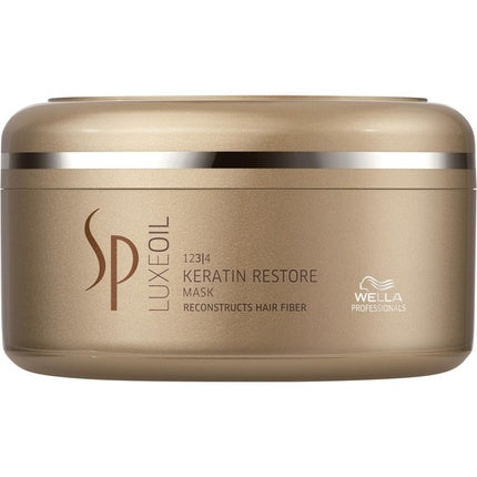 Wella SP System Professional LuxeOil Keratin Restore Mask, 150ml Intensive Hair Treatment