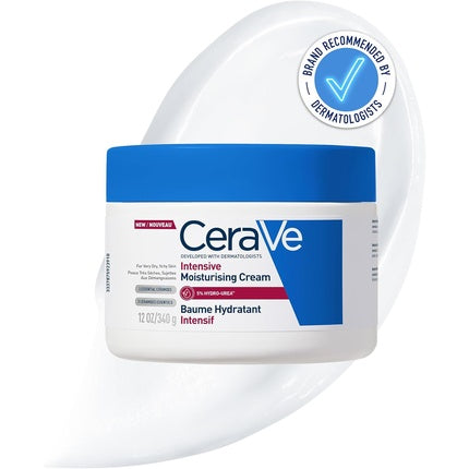 CeraVe Intensive Moisturizing Cream Body Moisturizer with Hyaluronic Acid