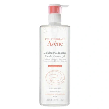 Avene Gentle Shower Gel Body, 500ml - Gentle Body Cleanser for Sensitive Skin